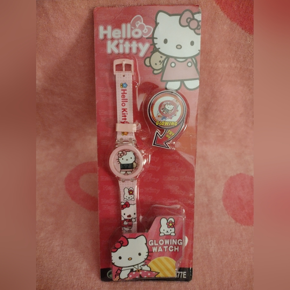 Hello Kitty Light Up LED Digital Watch For Kids - Picture 3 of 6